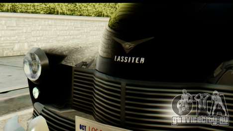 Lassiter Series 75 Hollywood для GTA San Andreas