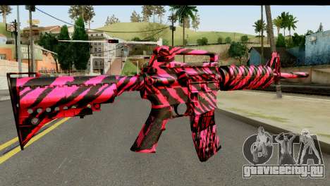 Red Tiger M4 для GTA San Andreas