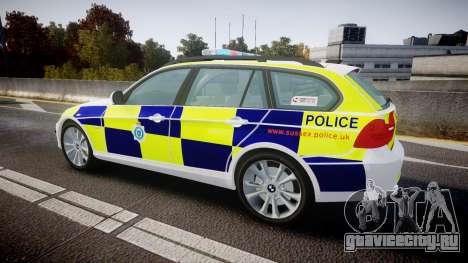 BMW 325d E91 2009 Sussex Police [ELS] для GTA 4