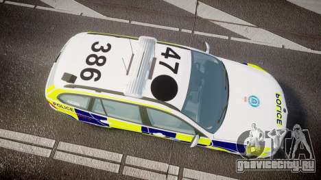 BMW 325d E91 2009 Sussex Police [ELS] для GTA 4