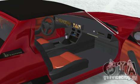 Fiat Bertone X1 9 для GTA San Andreas