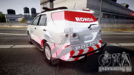 Toyota Hilux SW4 2014 Ronda PMCE [ELS] для GTA 4