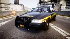 Ford Crown Victoria Sheriff [ELS] black для GTA 4