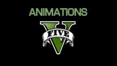 Animations GTA V для GTA San Andreas