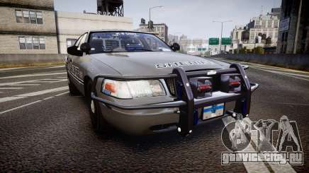 Ford Crown Victoria Sheriff K-9 Unit [ELS] pushe для GTA 4