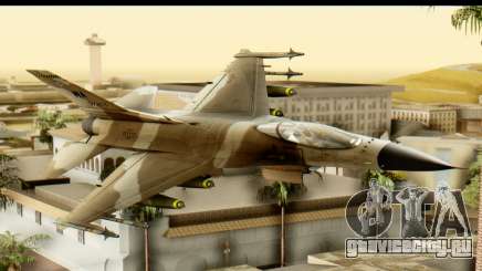 F-16 Fighter-Bomber Desert Camo для GTA San Andreas
