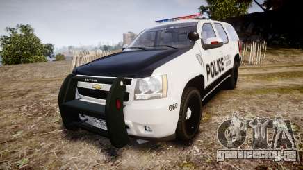 Chevrolet Tahoe 2010 Sheriff Dukes [ELS] для GTA 4