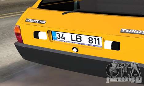 Renault 12 SW Taxi для GTA San Andreas