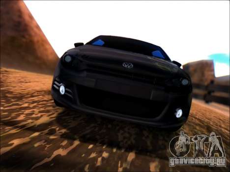 Volkswagen Scirocco Tunable для GTA San Andreas