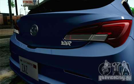 Vauxhall Astra VXR 2012 для GTA San Andreas