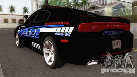 Dodge Charger 2013 LSPD для GTA San Andreas