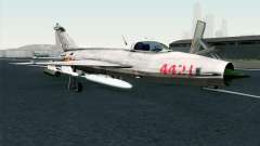 MIG-21 Fishbed C Vietnam Air Force для GTA San Andreas