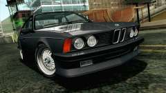 BMW M635CSI E24 1986 V1.0 EU Plate для GTA San Andreas
