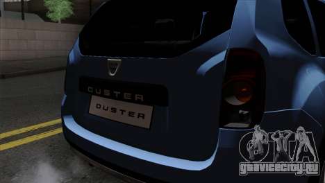 Dacia Duster 2014 для GTA San Andreas