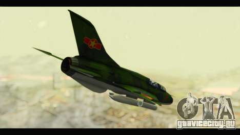 Mikoyan-Gurevich MIG-21UM Vietnam Air Force v2.0 для GTA San Andreas
