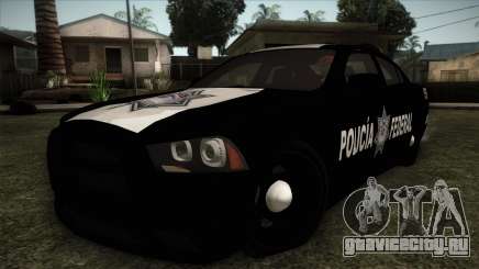 Dodge Charger 2013 Policia Federal Mexico для GTA San Andreas