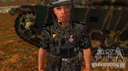 Немецкий офицер танковых войск для GTA San Andreas