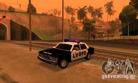 Beta LVPD Police для GTA San Andreas