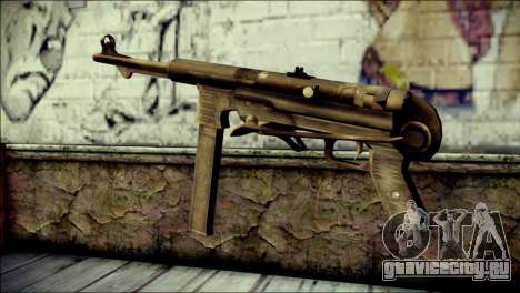 MP40 from Call of Duty World at War для GTA San Andreas