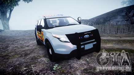 Ford Explorer Police Interceptor [ELS] marked для GTA 4