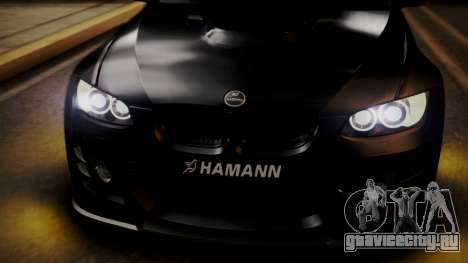 BMW M3 E92 Hamman для GTA San Andreas