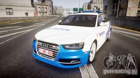 Audi S4 Avant Belgian Police [ELS] для GTA 4