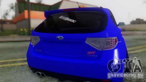 Subaru Impreza WRX для GTA San Andreas