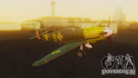 Messerschmitt Bf-109 E3 для GTA San Andreas