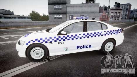 Holden Commodore Omega NSWPF [ELS] для GTA 4