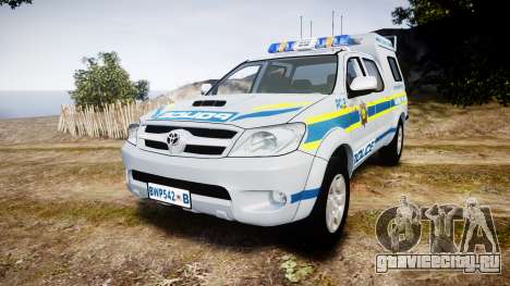 Toyota Hilux 2010 South African Police [ELS] для GTA 4