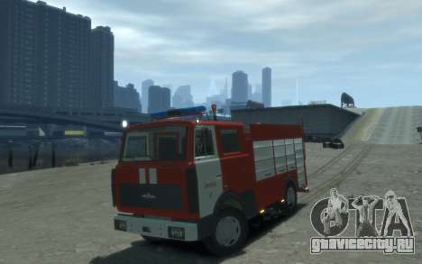 МАЗ 533702 Пожарный г. Липецк для GTA 4