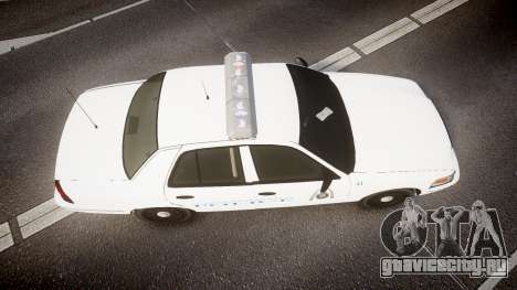 Ford Crown Victoria Metropolitan Police [ELS] для GTA 4