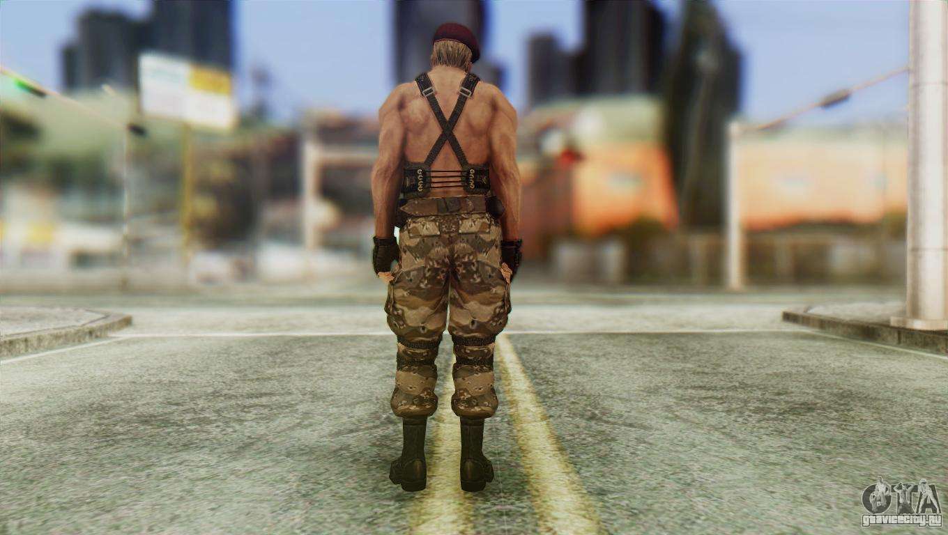 GTA San Andreas Resident Evil 4 Remake Jack Krauser Mod 