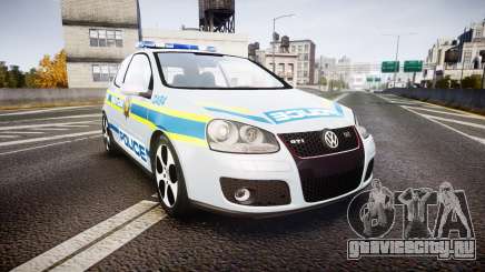 Volkswagen Golf South African Police [ELS] для GTA 4