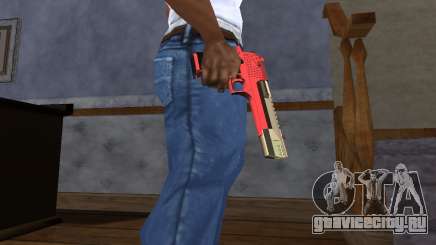 Black and Red Deagle для GTA San Andreas
