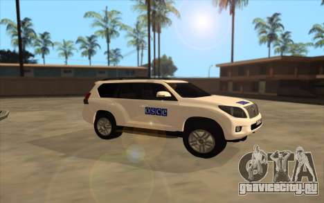Toyota Land Cruiser OSCE (ОБСЕ) для GTA San Andreas