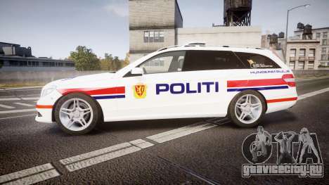 Mercedes-Benz E63 AMG Estate 2012 Police [ELS] для GTA 4