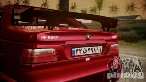 Peugeot Pars The Best Full Sport v1 для GTA San Andreas