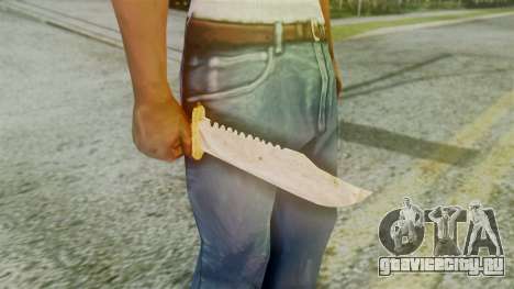 Red Dead Redemption Knife Diego Skin для GTA San Andreas