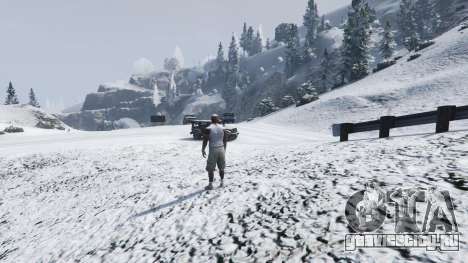 Singleplayer Snow 2.1 для GTA 5
