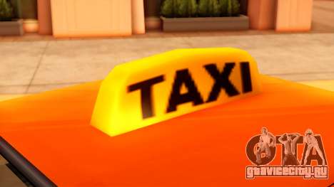 Taxi Intruder для GTA San Andreas
