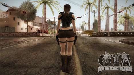 Well Armed Lara Croft для GTA San Andreas