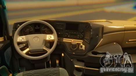 Mercedes-Benz Actros MP4 Stream Space Black для GTA San Andreas