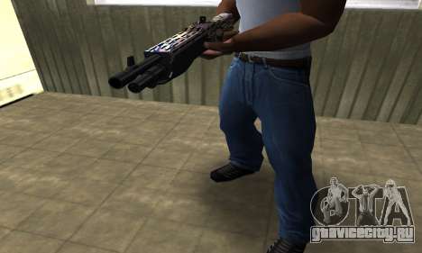 Brown Combat Shotgun для GTA San Andreas