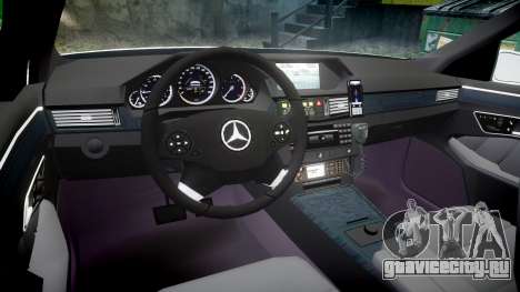 Mercedes-Benz E63 AMG Estate 2012 Police [ELS] для GTA 4