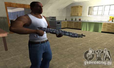 Snowflake Combat Shotgun для GTA San Andreas