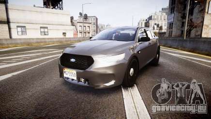 Ford Taurus 2010 Unmarked Police [ELS] для GTA 4