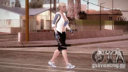 Endurance Cassie Cage from Mortal Kombat X для GTA San Andreas