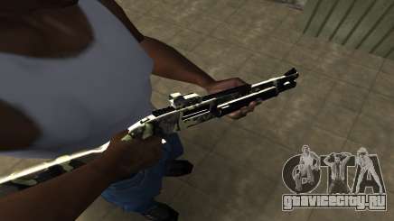 Камуфляжный Shotgun для GTA San Andreas