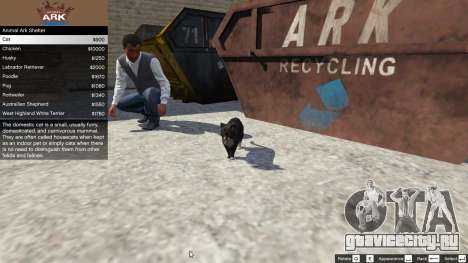 Animal Ark Shelter для GTA 5